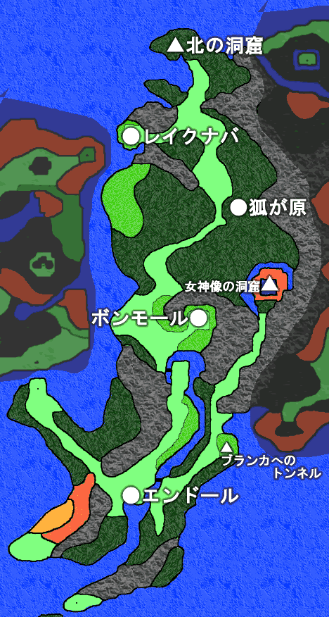 DQ43章の地図